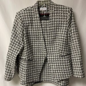 Calvin Klein Tweed Skirt Suit 22W